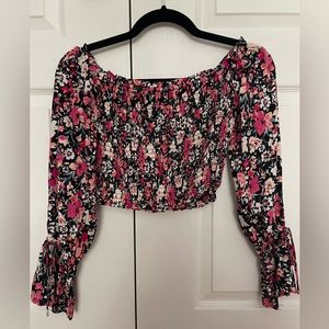 Dynamite floral crop top. Size XS.